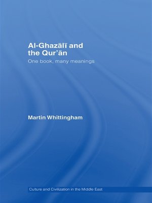 cover image of Al-Ghazali and the Qur'an